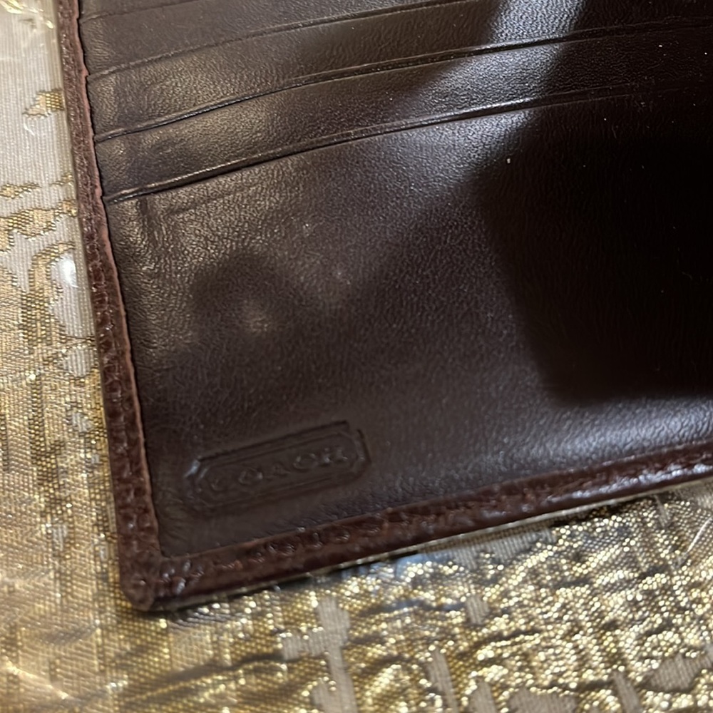 Coach crossbody and wallet bundle authentic W’s Brown - Picture 14 of 15